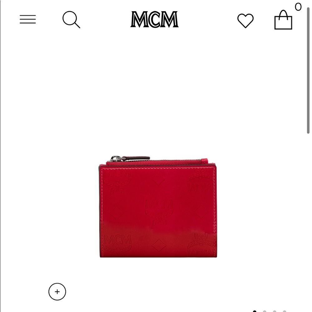 MCM two fold wallet